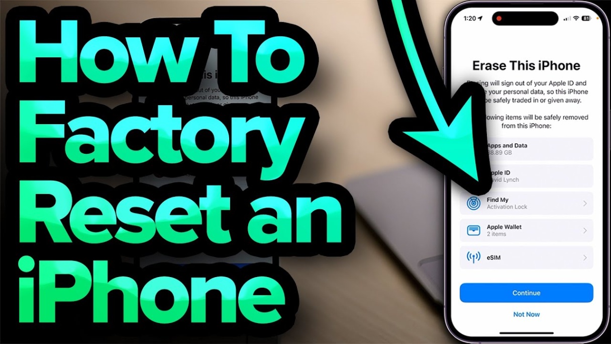 Backdate 1 How To Hard Reset Your IPhone - YouTube