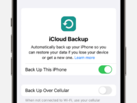 Backdate 2 How to back up your iPhone or iPad with iCloud – Apple Support