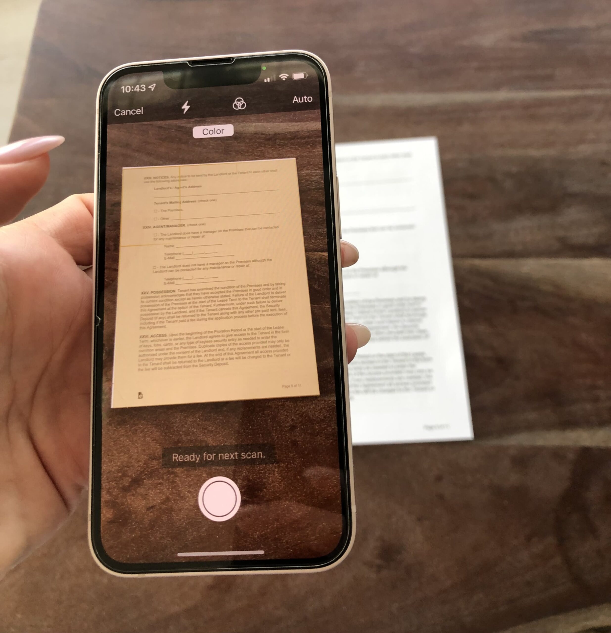 Backdate 2 How To Scan Documents With Your IPhone