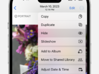 Backdate 3 Hide photos on your iPhone, iPad, or Mac with the Hidden album