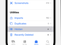 Backdate 3 Hide photos on your iPhone, iPad, or Mac with the Hidden album