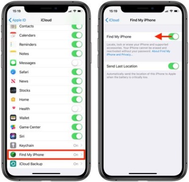 Backdate 4 How To Turn Off Find My IPhone - MacRumors