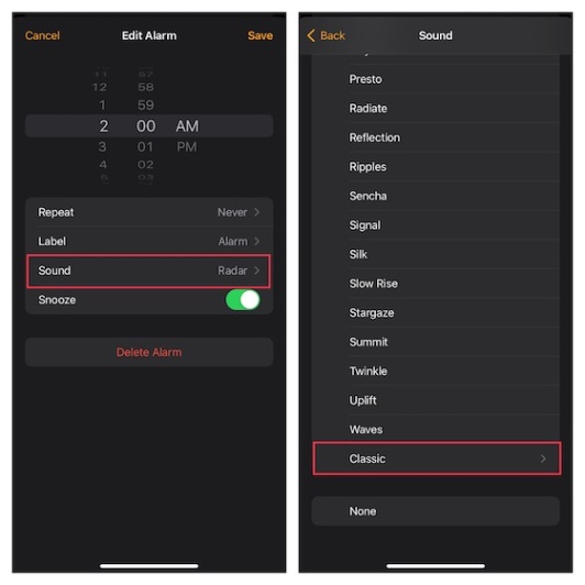 Backdate 5 How To Change Alarm Sounds On IPhone ()  Beebom