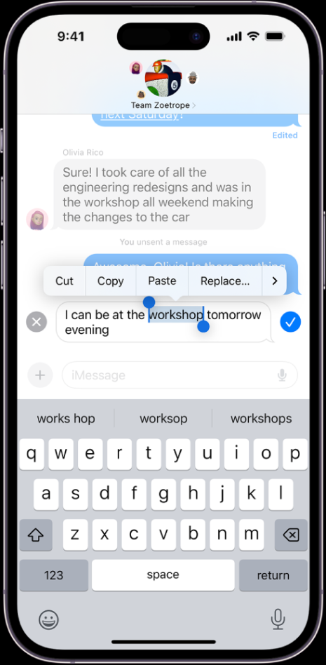 Backdate 5 Unsend And Edit Messages On IPhone - Apple Support