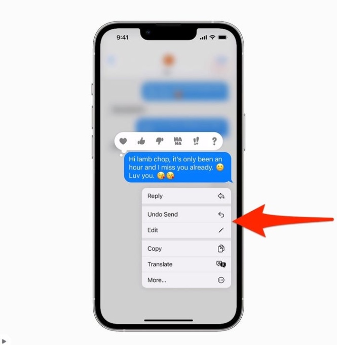 Niche Utama 1 Apple Says IPhone Will Let You Edit And Unsend Texts In IMessages