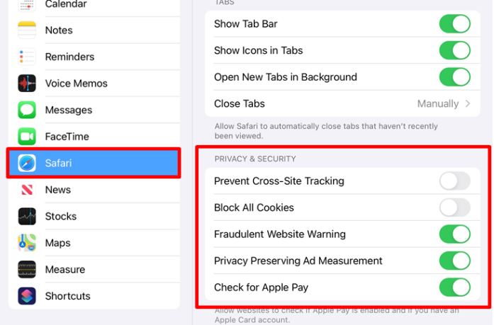 Niche Utama 1 Enabling Browser Cookies On An IPad Or IPhone – Connect For