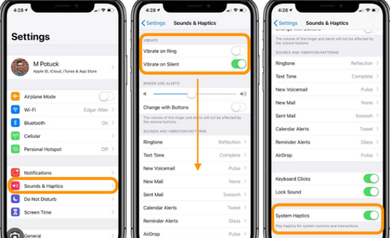 Niche Utama 1 How To Change Vibration Settings On An IPhone – WeSellTek