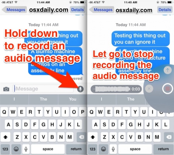 Niche Utama 1 How To Use Audio Messages On IPhone Or IPad To Send Voice Texts