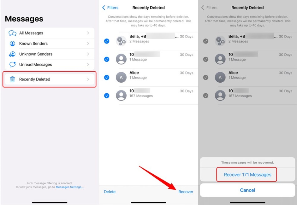 Niche Utama 1 Recover Permanently Deleted Messages On IPhone