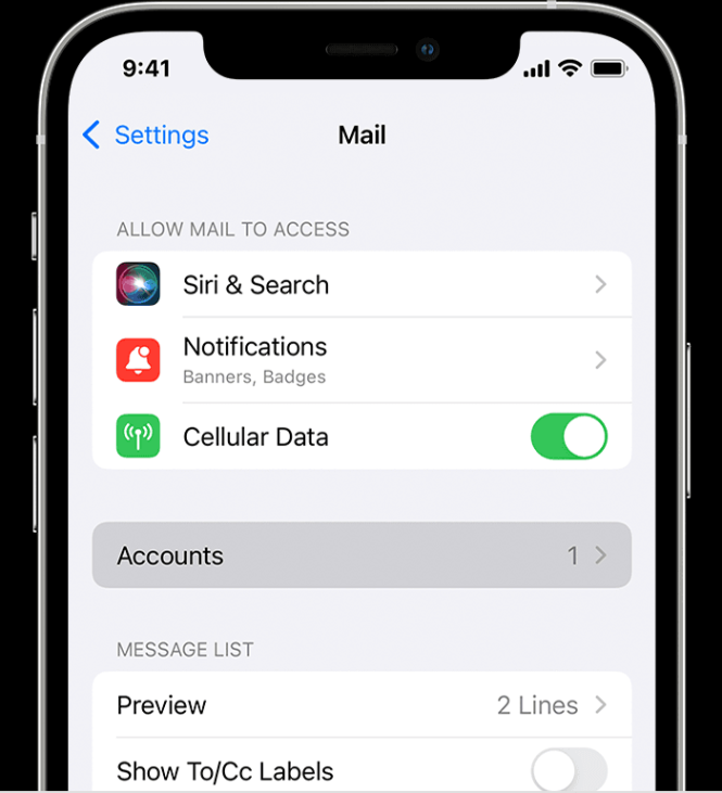 Niche Utama 2 Add An Email Account To Your IPhone, IPad, Or IPod Touch - Apple