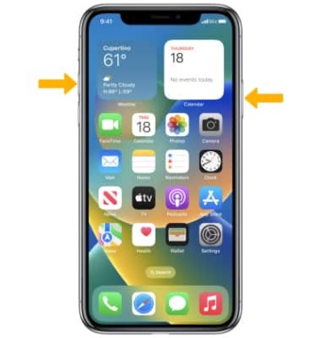 how to screen shot on iphone Niche Utama 2 Apple iPhone XR - Take a Screenshot - AT&T