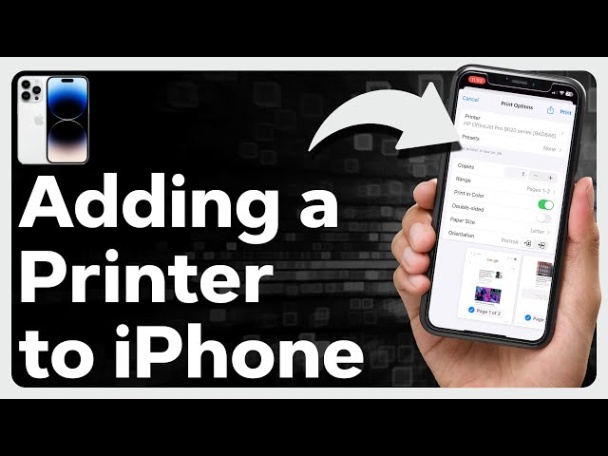 Niche Utama 2 How To Add A Printer To IPhone - YouTube