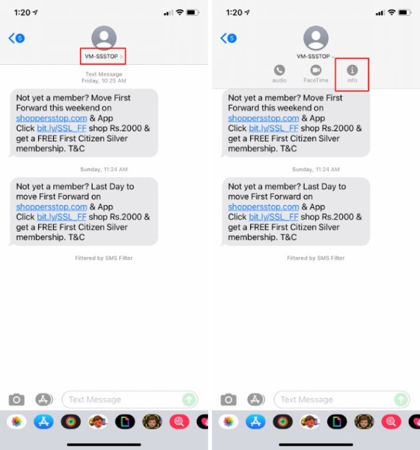 Niche Utama 2 How To Block Text Messages On IPhone ()  Beebom