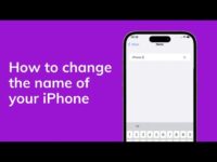 Niche Utama 2 How To Change Your iPhone’s Name – YouTube