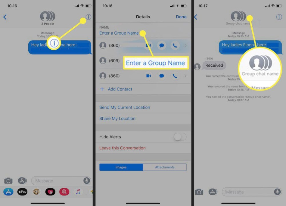 Niche Utama 2 How To Create Group Chat Names On IPhone And Android