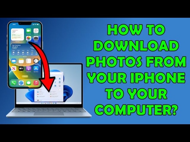 Niche Utama 2 How To Download Photos From Your IPhone To Your Computer! - YouTube