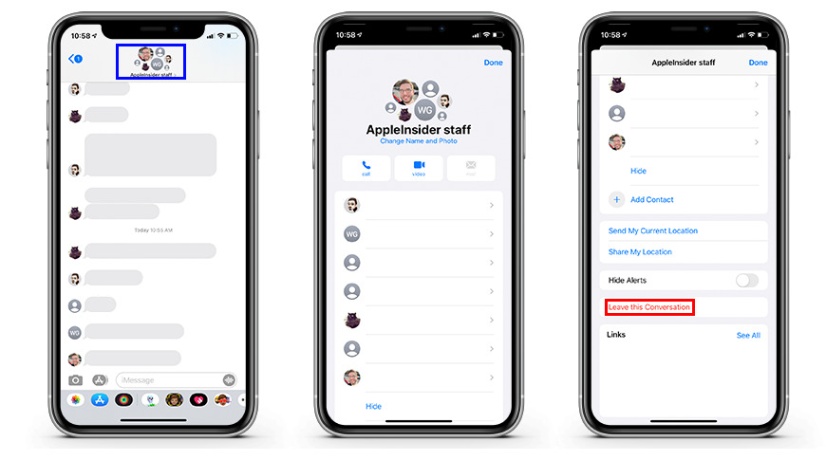 how to leave an iphone group chat Niche Utama 2 How to remove yourself from a group chat in iMessage on iPhone or