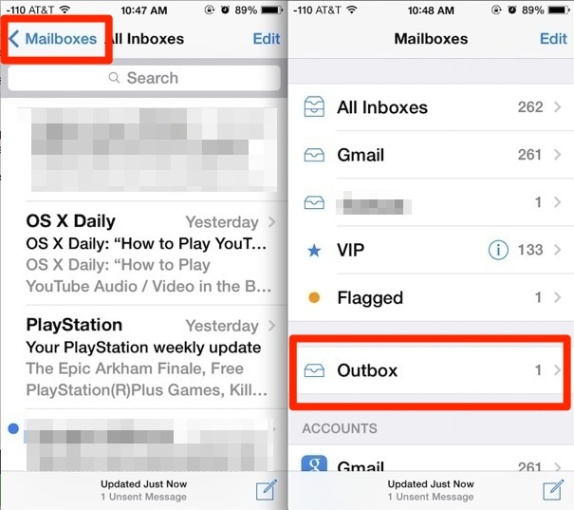 Niche Utama 2 How To View And Re Send An “Unsent Message” In Mail For IOS