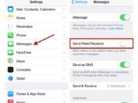 Niche Utama 2 iPhone : Turn off read receipts to hide the fact that you’ve